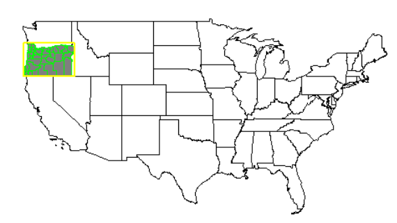 Oregon highlighted