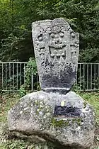 Khachkar memorial dedicated to Andranik