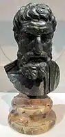 Epicurus, Roman copy of 250 BCE original