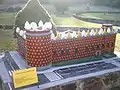 Model of Torre Galatea, Dalí Theatre and Museum (500 hours)
