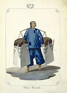 Chino Corredor (Chinese Runner/Deliveryman) by José Honorato Lozano