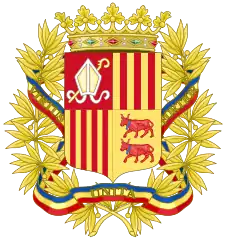 Head of government's standard of Andorra