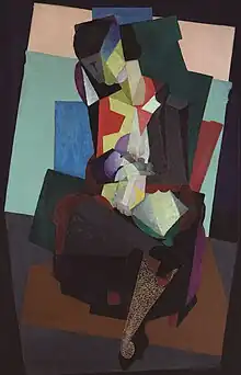 Diego Rivera, after August 1916, Maternidad, Angelina y et niño Diego (Motherhood, Angelina and the Child Diego), oil on canvas, 134.5 × 88.5 cm, Museo de Arte Carrillo Gil, Mexico City