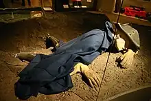 Image 37Representation of Charles XII of Sweden, shot dead during the Siege of Fredriksten in 1718 (from Great Northern War)