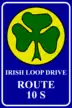 Route 10 marker