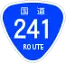 National Route 241 shield