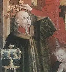 Presumed image of Jogaila, painted around 1475–1480, Kraków, Poland