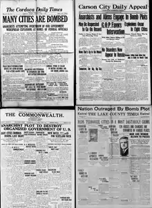 Black and white newspapers