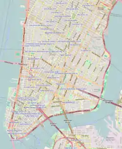 Father Demo Square is located in Lower Manhattan