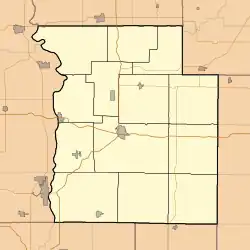 Location of Conley's Ford Covered Bridge is located in Parke County, Indiana