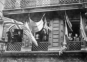 Luxembourgers celebrating the liberation of their country (November 1918)