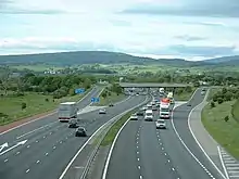 Image 53The M6 motorway is one of the North West's principal roads (from North West England)