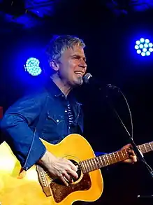 Matthew Caws performing at The Saint in Asbury Park, NJ, October 2017.