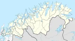 Geavdnjajávri is located in Troms og Finnmark