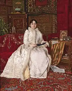 Queen Natalia Obrenović of Serbia