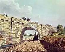 Image 48Rainhill Skew Bridge in 1831 (from North West England)