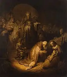 The Adoration of the Magi, 1634, by Rembrandt