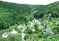 View from the castle of the so-called Geese Corner (Gänsewinkel)