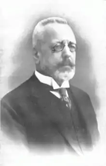black and white portrait of a man
