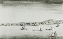 Fort Anne, Annapolis Royal by Hamilton (c. 1753)