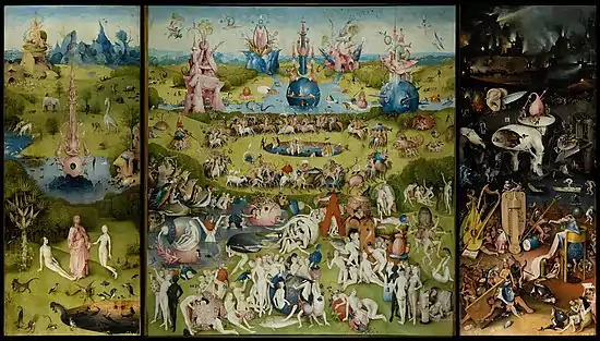 Bosch, The Garden of Earthly Delights