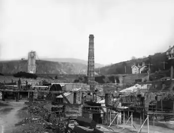 The Washing Floor of the Great Laxey Mine