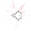 Wakes near the period 3 island
