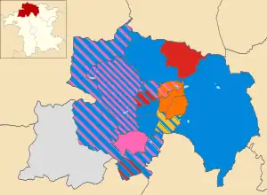 2004 results map