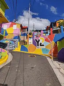 Public art at Yauco Pueblo.