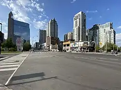 North York City Centre, looking north along Yonge Street