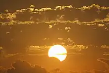 From Melbourne, Florida at sunrise, 11:45 UTC