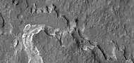 Layers, as seen by HiRISE under HiWish program. Light toned layers may contain minerals rich in water.