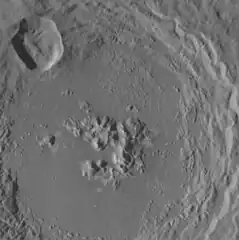 High resolution view of the interior, from MESSENGER