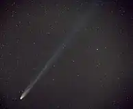 Wide angle view of C/2021 A1 on December 28, 2021