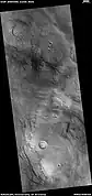 Scalloped terrain, as seen by HiRISE under HiWish program