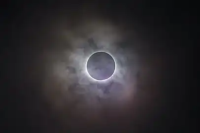 Totality as seen from Viesca, Coahuila