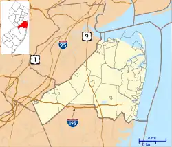 Holmdel Horn Antenna is located in Monmouth County, New Jersey