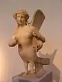 Parthenope with her lyre (astr. symbol )