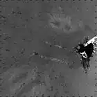 Curiosity's first test drive (Bradbury Landing) (August 22, 2012)