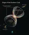Southern Crab Nebula – (18 April 2019;Shape)