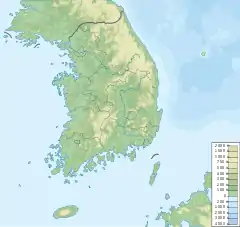 Taeduk Radio Astronomy Observatory is located in South Korea