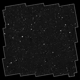 The full mosaic composed of 575 separate ACS images