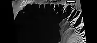 Gullies in Gasa Crater, as seen by HiRISE