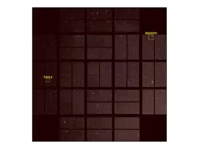 First light image from the Kepler space telescope.mw-parser-output cite.citation{font-style:inherit;word-wrap:break-word}.mw-parser-output .citation q{quotes:"\"""\"""'""'"}.mw-parser-output .citation:target{background-color:rgba(0,127,255,0.133)}.mw-parser-output .id-lock-free.id-lock-free a{background:url("//upload.wikimedia.org/wikipedia/commons/6/65/Lock-green.svg")right 0.1em center/9px no-repeat}body:not(.skin-timeless):not(.skin-minerva) .mw-parser-output .id-lock-free a{background-size:contain}.mw-parser-output .id-lock-limited.id-lock-limited a,.mw-parser-output .id-lock-registration.id-lock-registration a{background:url("//upload.wikimedia.org/wikipedia/commons/d/d6/Lock-gray-alt-2.svg")right 0.1em center/9px no-repeat}body:not(.skin-timeless):not(.skin-minerva) .mw-parser-output .id-lock-limited a,body:not(.skin-timeless):not(.skin-minerva) .mw-parser-output .id-lock-registration a{background-size:contain}.mw-parser-output .id-lock-subscription.id-lock-subscription a{background:url("//upload.wikimedia.org/wikipedia/commons/a/aa/Lock-red-alt-2.svg")right 0.1em center/9px no-repeat}body:not(.skin-timeless):not(.skin-minerva) .mw-parser-output .id-lock-subscription a{background-size:contain}.mw-parser-output .cs1-ws-icon a{background:url("//upload.wikimedia.org/wikipedia/commons/4/4c/Wikisource-logo.svg")right 0.1em center/12px no-repeat}body:not(.skin-timeless):not(.skin-minerva) .mw-parser-output .cs1-ws-icon a{background-size:contain}.mw-parser-output .cs1-code{color:inherit;background:inherit;border:none;padding:inherit}.mw-parser-output .cs1-hidden-error{display:none;color:#d33}.mw-parser-output .cs1-visible-error{color:#d33}.mw-parser-output .cs1-maint{display:none;color:#2C882D;margin-left:0.3em}.mw-parser-output .cs1-format{font-size:95%}.mw-parser-output .cs1-kern-left{padding-left:0.2em}.mw-parser-output .cs1-kern-right{padding-right:0.2em}.mw-parser-output .citation .mw-selflink{font-weight:inherit}html.skin-theme-clientpref-night .mw-parser-output .cs1-maint{color:#18911F}html.skin-theme-clientpref-night .mw-parser-output .cs1-visible-error,html.skin-theme-clientpref-night .mw-parser-output .cs1-hidden-error{color:#f8a397}@media(prefers-color-scheme:dark){html.skin-theme-clientpref-os .mw-parser-output .cs1-visible-error,html.skin-theme-clientpref-os .mw-parser-output .cs1-hidden-error{color:#f8a397}html.skin-theme-clientpref-os .mw-parser-output .cs1-maint{color:#18911F}}Atkinson, Nancy (16 April 2009). "Kepler's "First Light" Images". Universe Today. Retrieved 2012-10-13.