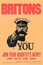 Britons Lord Kitchener wants you