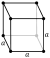 Cubic crystal structure for oxygen