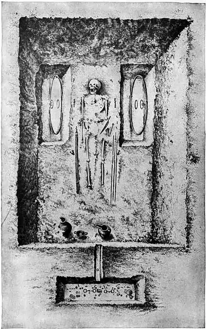1911 Britannica-Archaeology-Chariot burial.png