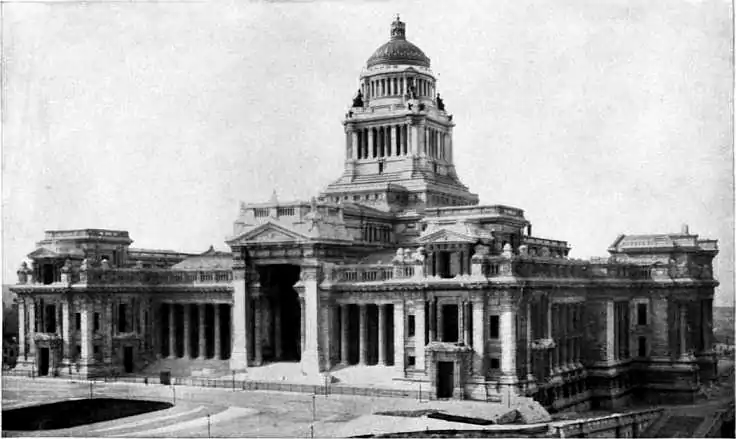1911 Britannica-Architecture-Law Courts of Brussels.png