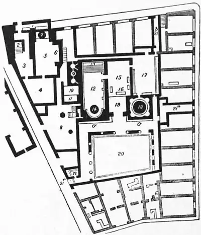 1911 Britannica - Baths - Plan of the baths of Pompeii.png