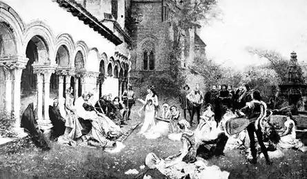 209-a floral game during the late 14th century.jpg